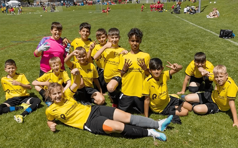 Seit 8 im Fussballklub